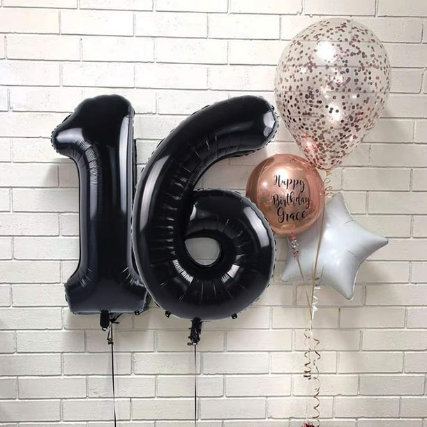Ballon Chiffre Aluminium  Ballons pour les anniversaire et fêtes – Hello  Ballon