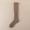 Brown, variant on Fuzzy Calf Socks for Women Fluffy Fall Winter Warm Socks Comfy Non-Slip Socks for Home Holiday Gifts (Assorted Colors) Dark Gray Free Size