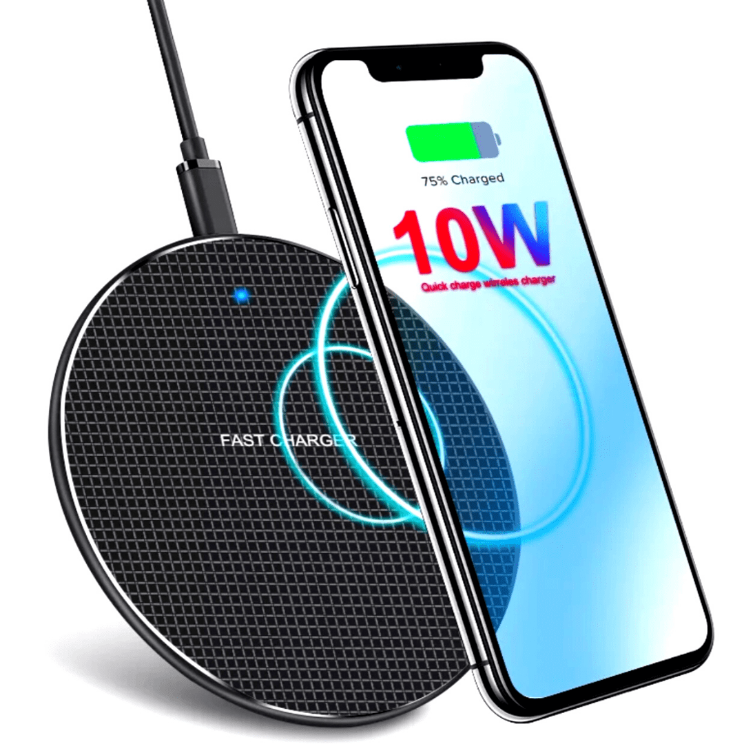 Cargador inalámbrico para celular de Carga Rápida 10 watts - Mellega Shop