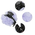 thumbnail image 5 of 1 Pc Fashion Rose Flower Hairpin Hairdo Clip for Women 3.35"x3.15"x2.76" Purple, 5 of 5