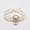 White, variant on 2 Rows Dog Pearls Necklace Collar for Small Dogs Girl - Bling Cat Wedding Collar Pet Jewelry with Rhinestone Heart Charm - Female Chihuahua Yorkie Clothes Costume Outfits Accessories(L,Green)