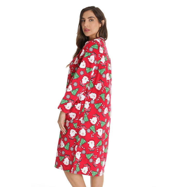 Flannel duster housecoat deals