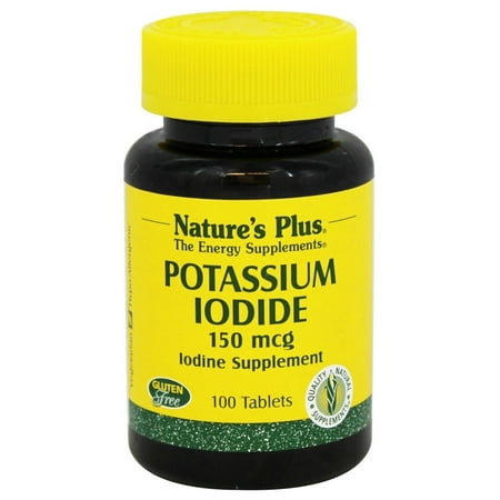 Nature's Plus - Supplément de potassium iode 150 mcg. - 100 comprimés