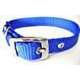 thumbnail image 2 of Hamilton 5/8" Single Thick Nylon Deluxe Dog Collar, 12 inch, Blue, 2 of 3