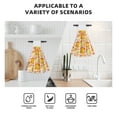 thumbnail image 4 of Gaeub Tasty Toasts Print Hand Towels with Hook,Hanging Tie Towels, Coral Velvet Dishtowels, for Bathroom Restroom Home Decor, 4 of 7