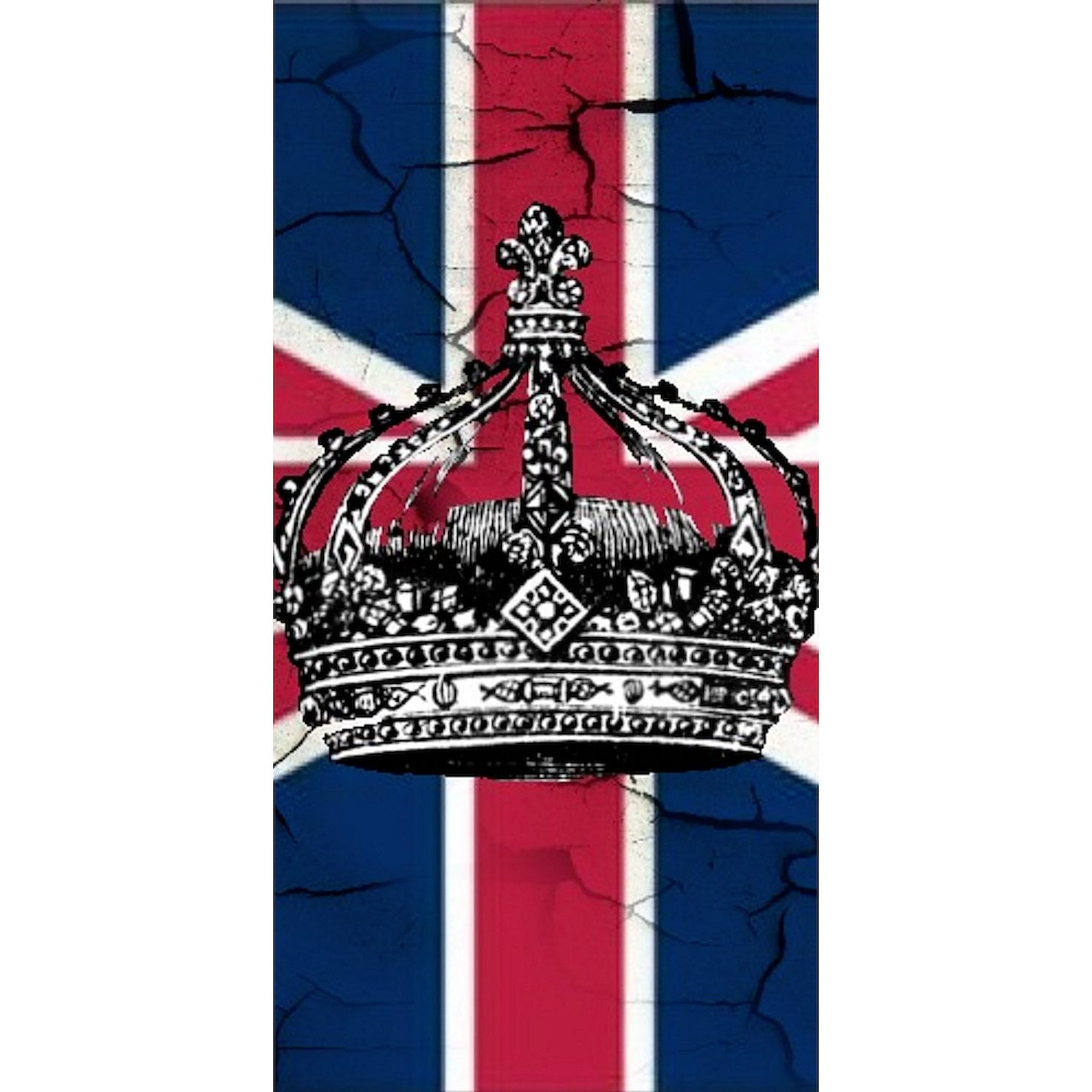 CafePress - Vintage Jubilee British Flag - Large Beach Towel, Soft 30"x60" Towel with Unique Design