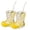 2pcs, variant on Small Drinking Glasses Boot Shaped, 12 Oz Novelty Fun Cocktail Juice Cups for Hot & Cold Drinks, Party, Bar, Oktoberfest, Western Theme Decor