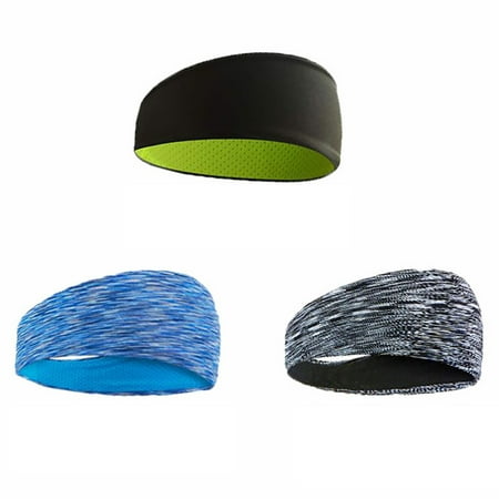 headband wicking elastic 3pcs coofit moisture running fitness sports