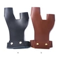 thumbnail image 4 of Soidarity Herramienta de caza, protector de mano ajustable, práctica de tiro, guantes protectores de cuero portátiles, equipo lavable para exteriores, Ropa Deportiva, Zapatos Rojo marrón Soidarity OD028944-02, 4 of 6