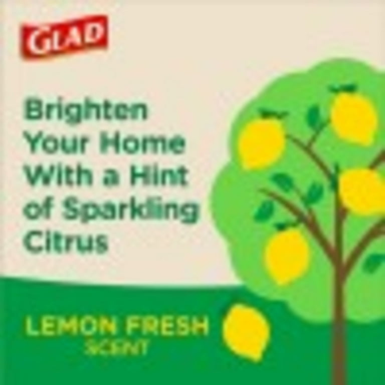 Glad ForceFlex MaxStrength Leak Protection Scented Garbage Bags