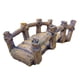 thumbnail image 5 of Puente arco en miniatura Bonsai House Garden Decor Micro Accesorios de paisaje Estatua Fairy Garden Bridge para Bonsai Lawn Table Aquarium Decor, 5 of 9