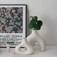 thumbnail image 1 of Juego de jarrones de cerámica, decoración de jarrones de cerámica blanca, arreglo floral simple, elegante decoración de cerámica para el hogar, 1 of 5