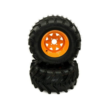 (2) Aggressive Tire Assm 26x12.00-12 Scag Turf Tiger II 61 72 485604 486159