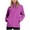Purple, variant on Wensltd Women Sports Jacket Outdoor Windproof Zipper Hooded Jacket for Cycling Hiking