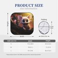 thumbnail image 3 of Saiise Adorable Fluffy Bat for Foldable Car Sun Shades (2-Pack) Offer Sun Protection with an Easy-fold Design for Convenient Windshield Shading-Large, 3 of 6