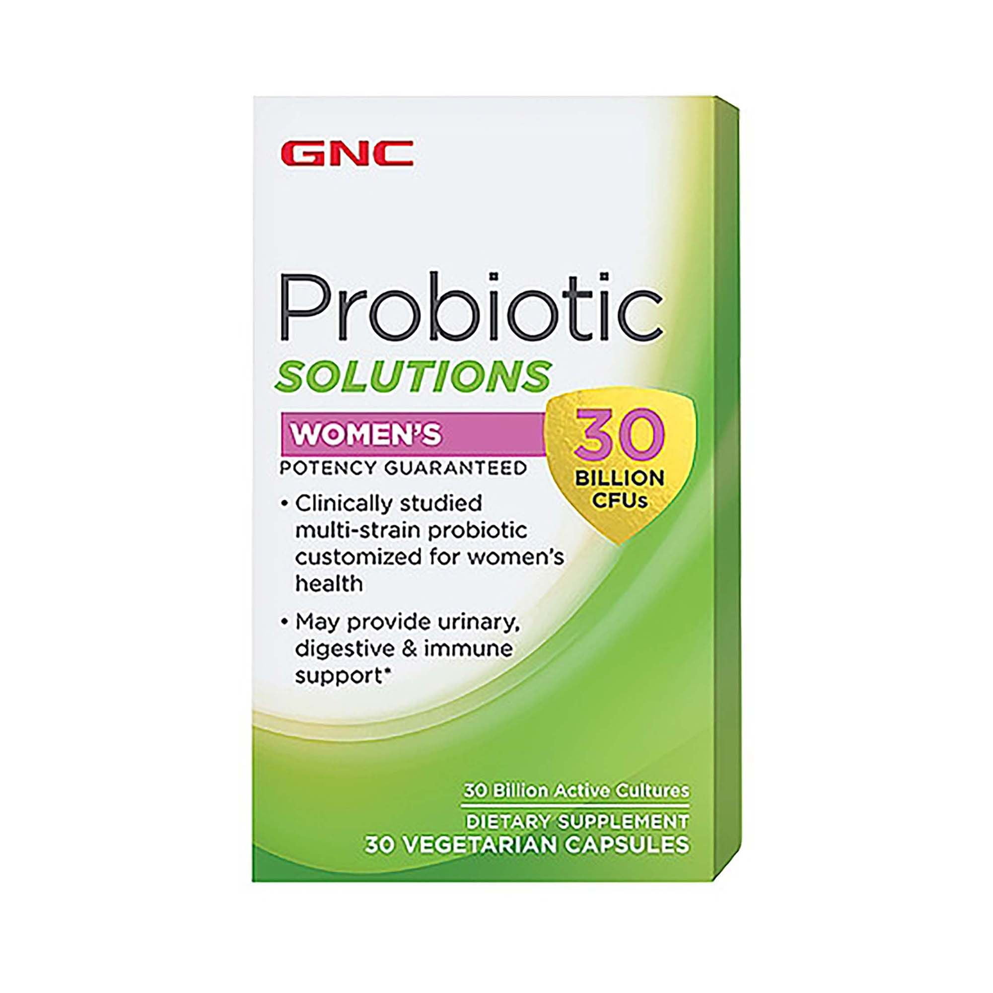 GNC Probiotic Solutions Women's with 30 Billion CFUs, 30 Capsules