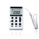 thumbnail image 5 of Mini radio recargable HANRONGDA AM / FM portátil de 2 bandas, receptor de radio estéreo digital de bolsillo con pantalla LCD para auriculares Inevent DZ2999-02B, 5 of 7