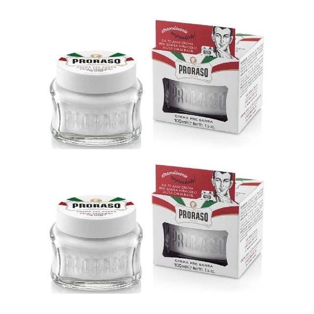 Crema Pre Afeitado Proraso Té Verde y Avena para Pieles Sensibles 100 ml