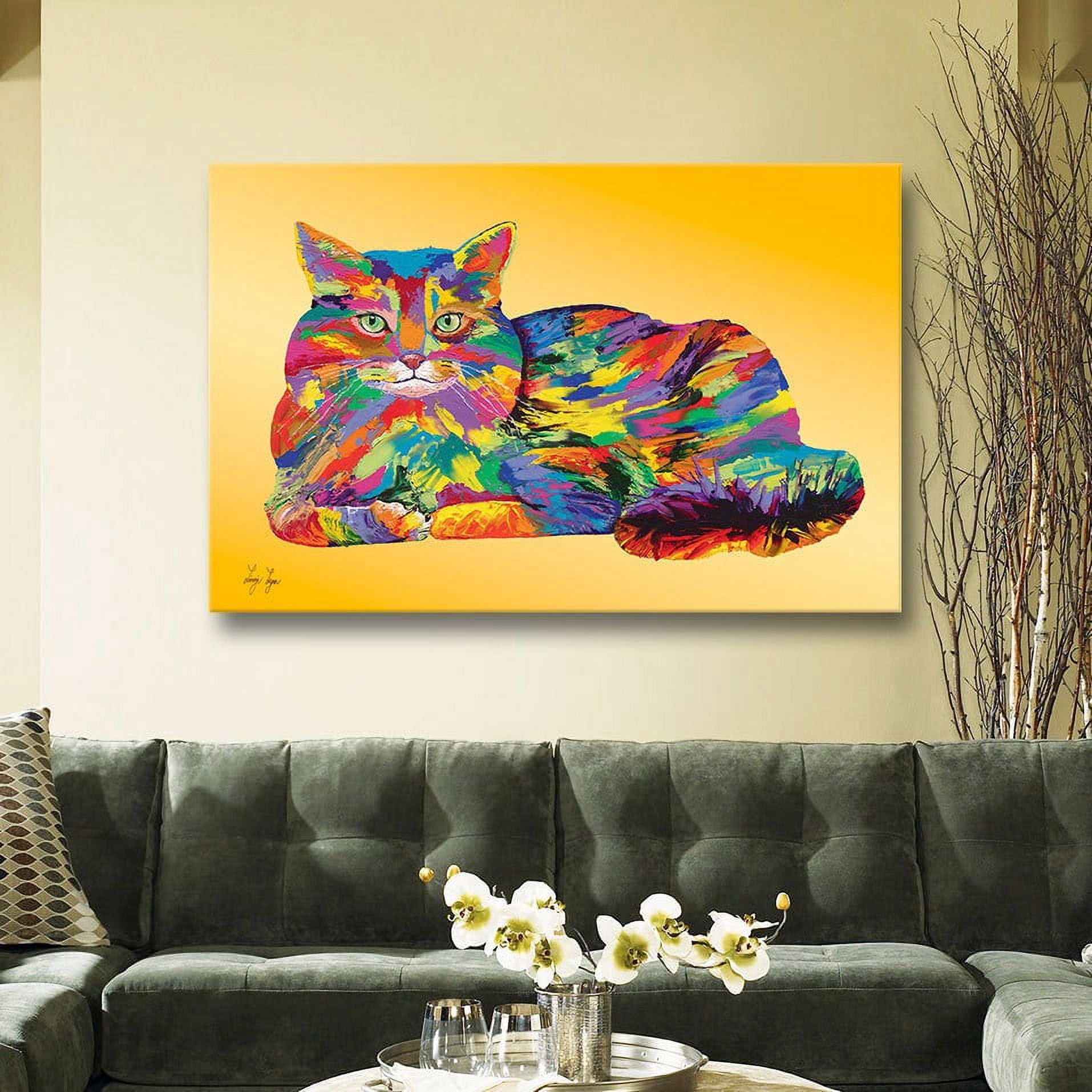 ArtWall Linzi Lynn "Giles" Gallery-wrapped Canvas