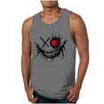 thumbnail image 6 of Taqqpue Mens Graphic Tank Tops Plus Size Crewneck Sleeveless Shirts Workout Gym Muscle Beach Tee Tops for Men, 6 of 6