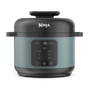 Ninja HyperHeat 8-in-1 Electric Pressure Cooker, 6.5 Qt Multi-Cooker with SimpliServe Pot, 1200W, Sage Leaf