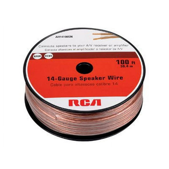 RCA AH14100SN - Bulk speaker cable - 100 ft