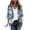 Multicolor #1, variant on Women's Chiffon Jackets Flower Graphic Open Front Pull-on Long Sleeve Jackets for Beach Vacation Wear Spring Summer Casual Outfits
