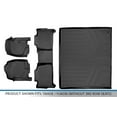 thumbnail image 4 of Smartliner SA0015-B0015-D0202 Custom Fit 2 Rows Floor Mats & Cargo Liner Set for 2007-2008 Chevy Tahoe, Black, 4 of 4