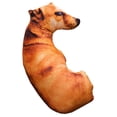 thumbnail image 1 of Adorable Dog Shaped Plush Pillow Ultra Soft and Comfortable for Sofas and Reading Corners 12.5 inches, 1 of 5