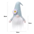 thumbnail image 3 of Muñeca sin rostro - Adorno de juguete de elfo de gnomo iluminado para decoración de Pascua (sombrero largo), 3 of 4