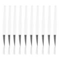 thumbnail image 3 of 10pcs Professional Facial Mask Brushes Transparent Crystal Rod Synthetic Face Applicator Brush for Face Mask Application or DIY Mask (Pink Bag), 3 of 8