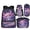 Pink Axolotl, variant on KUIFORTI Frog Mushroom Bookbag and Lunch Box, 4Pcs Kids Backpack Set for Elementary School Students, Large Capacity Boys Girls School Bag with Pencil Case Water Bottle Sleeve Back to School Gifts