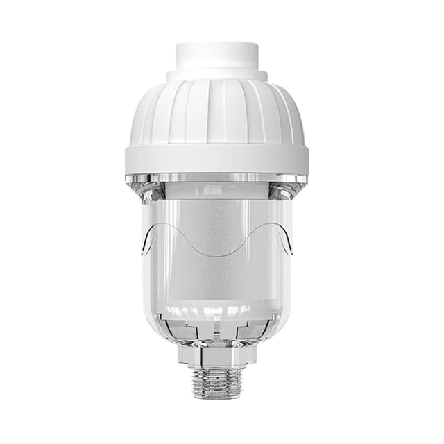 Liquidation! Pré-Filtre pour Chauffe-Eau avec Filet en Acier Inoxydable, Filtre à Sédiments Réutilisable, Filtre à Sédiments pour Machines à Laver, Chauffe-Eau, Filtre de Douche pour Nettoyer l'Eau, Saleté, Blanc