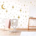 thumbnail image 3 of Easma Calcomanías De Pared Retro Starburst Calcomanías De Pared De Estrellas Calcomanías De Pared De Estrellas Atómicas Calcomanías De Pared De Estrellas Calcomanías De Pared De Habitación De Niñas Ca, 3 of 5