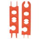 thumbnail image 1 of 2pcs PV Wrench Lightweight Portable PPO PSA Orange Spanner Wrench for Photovoltaic Connector Diode, 1 of 4