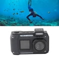 thumbnail image 1 of Cámara Submarina 4K 65MP Autococutamiento De Doble Pantalla Para Snorkel En Actividades De Playa De Buceo, 1 of 7