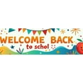 thumbnail image 4 of LUUFILx Welcome Back to School Banner Backdrop for Classroom Decor Kids Event Background Party Decorations School Supplies Photography Props Backdrop Banner, 4 of 8