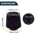 thumbnail image 4 of Filtro de aire Unique Bargains 2.99" de alto flujo para automóvil, 4 of 6