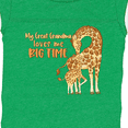 thumbnail image 4 of Inktastic My Great Grandma Loves Me Big Time Cute Giraffe Family Boys or Girls Baby Bodysuit, 4 of 5