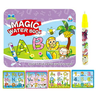 YXOTJHS Paint with Water Books, Watercolor Coloring Books for Kids Ages  4-8, Mess Free Water Painting Book for Toddlers 2-4, Arts and Crafts for  Kids