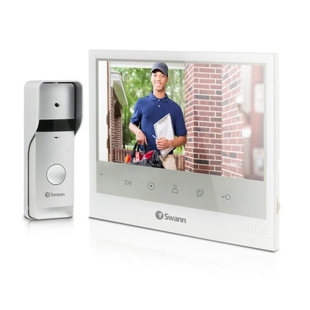 Expandable Intercom & Video Doorphone with 7" LCD Monitor - SWADS-DP885C