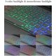 thumbnail image 4 of Teclado Táctil Giratorio 360° para iPad 10ª Generación 2022, Teclado Retroiluminado de 10.9 Pulgadas con Trackpad Integrado, Cubierta de Teclado Plegable Bluetooth para iPad 10, 4 of 7