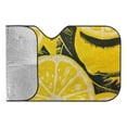thumbnail image 4 of Awypu Lemons Yellow Vintage Funny Windshield Sun Shade Front Window Sun Shade for Car Vehicle SUV Truck Protector 51.18*27.59 in, 4 of 7