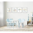 thumbnail image 3 of 4Pcs Funny Kids Bathroom Canvas Wall Art Toddler Kids Boys Girls Baby Poster Prints for Nursery Toilet Bathroom Washroom Rules Word Pictures Wall Decor, 3 of 6