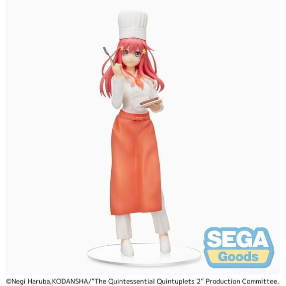 SEGA - Quintessential Quintuplets 2 - SPM Statue - Itsuki Nakano - Cook Ver.