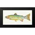 thumbnail image 2 of Prahl, Courtney 24x14 Black Modern Framed Museum Art Print Titled - Angling in the Stream IV, 2 of 5