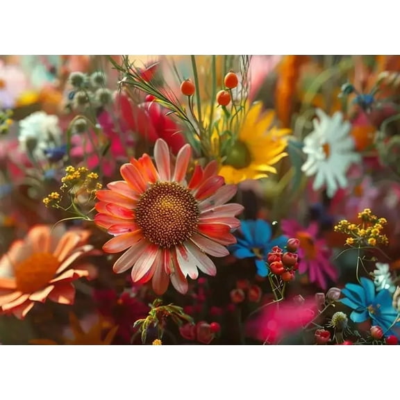 Perennial Wildflower Mix - 1 Ounce - Great for Pollinatiors and Very Attractive Blooms