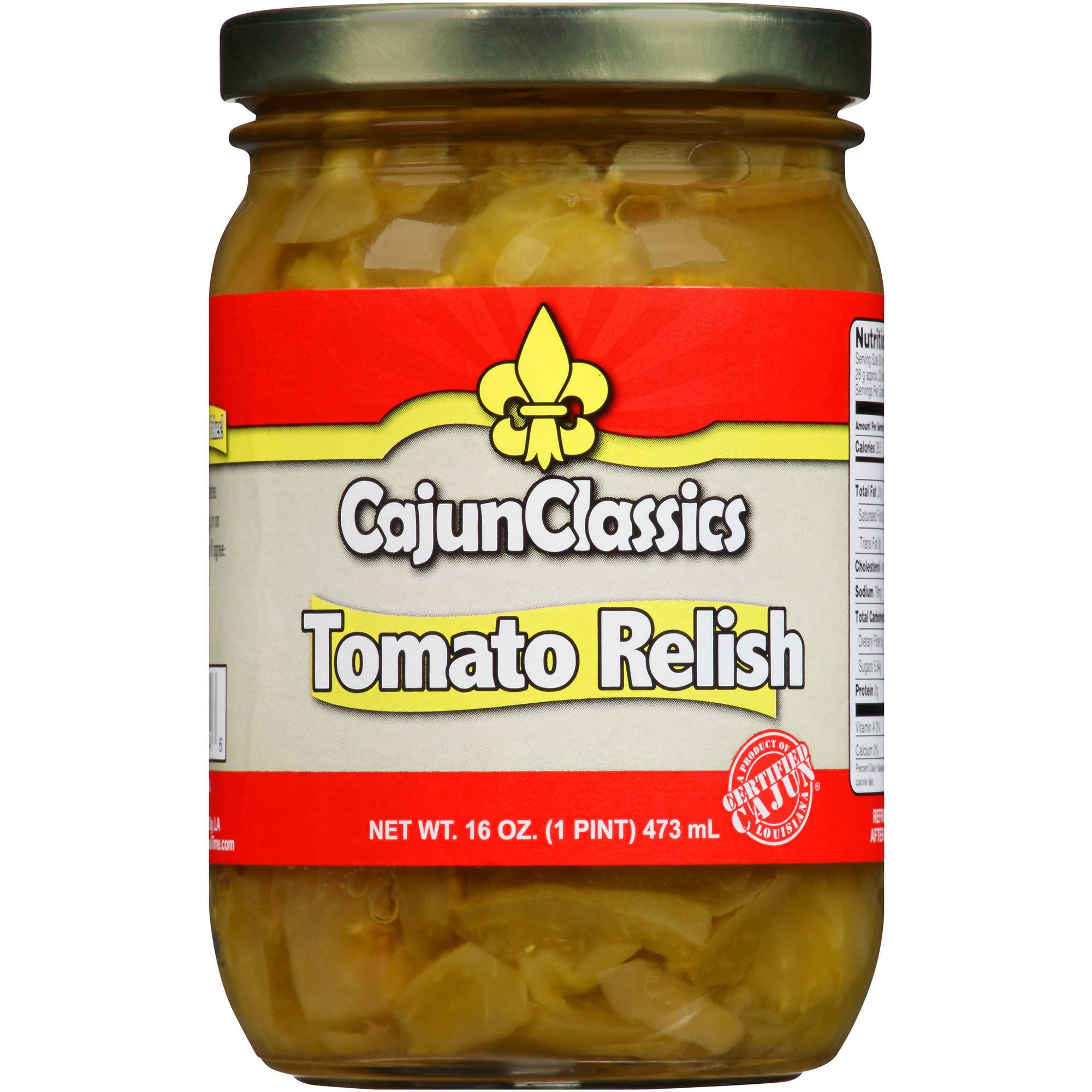 Cajun Classics Tomato Relish, 16 oz by CAJUN CLASSICS