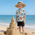 thumbnail image 6 of Dailycode Small Short Sleeve Button Down Shirts Highland Cow and Mountains Casual Shirt 3-10 Years, 6 of 9