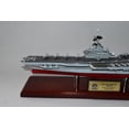 thumbnail image 3 of USS Shangri-La CVA-38 Aircraft Carrier Model,Navy,Scale Model,Mahogany,24 inch,Essex Class, 3 of 8